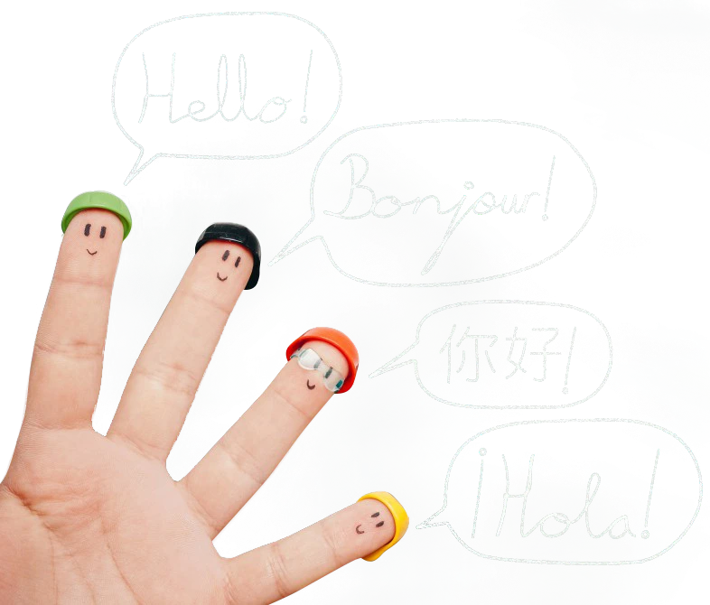 Hello! Bonjour! Nihao! Hola!